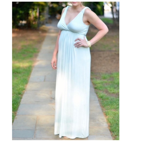 Gypsy 05 Y2K Made in Hollywood Green Sleeveless Goddess Maxi Dress in Size Large - Picture 1 of 16